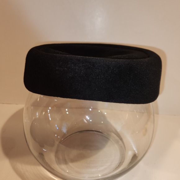 Vintage Peachbloom Velour Pillbox Hat *READ* - Picture 6 of 15